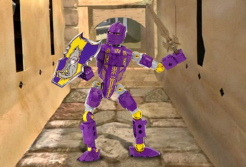 Lego purple knight new arrivals